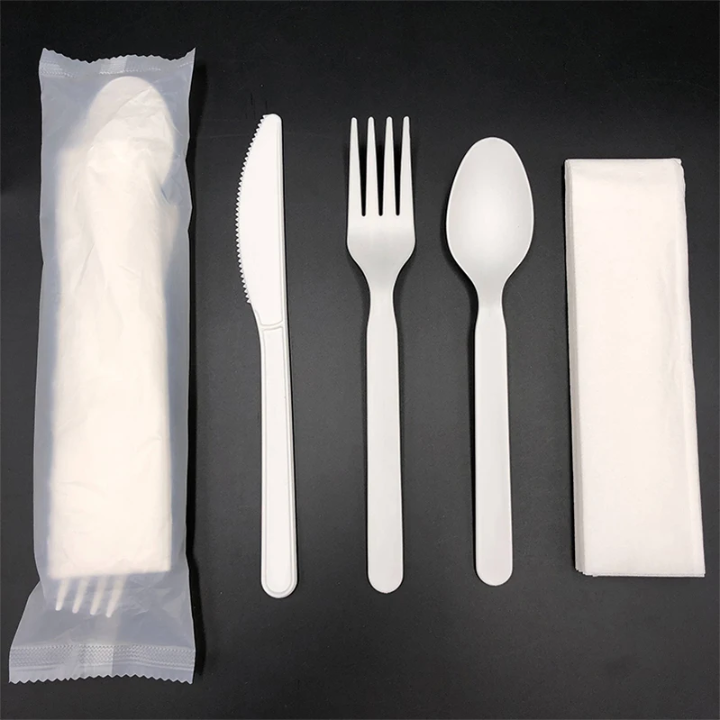 Individually Wrapped Plastic Cutlery Set